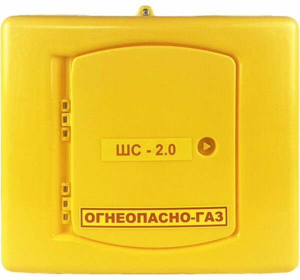 Корпус под газовый счетчика ШС-2.0 (200/250) пластиковый с глухой дверцей